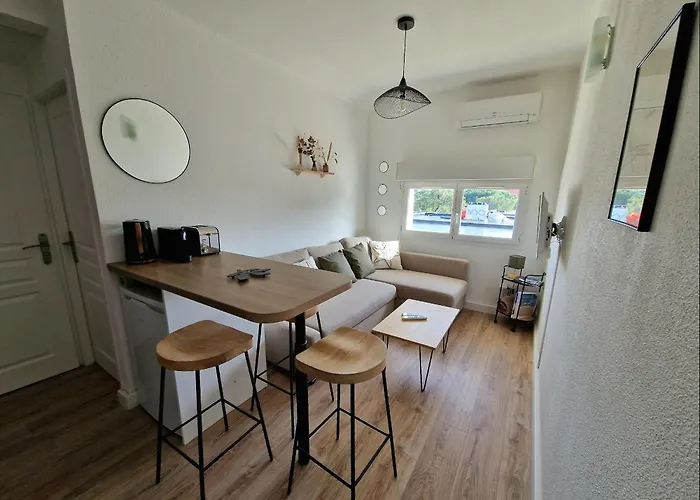 公寓 Les Flamants Roses De La Capte T2 耶尔